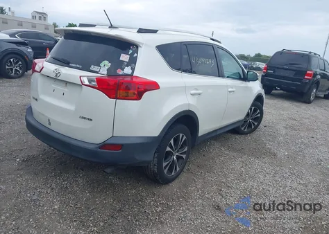 2015 Toyota Rav4 Limited из США, поврежденный, VIN 2T3YFREV0FW224237
